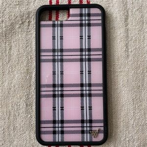 Light pink Wildflower iPhone case